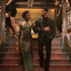 Lupita Nyong’o as Nakia and Chadwick Boseman as T’Challa in Black Panther